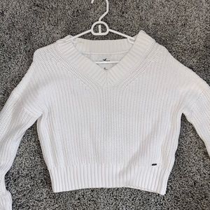 Hollister crop sweater
